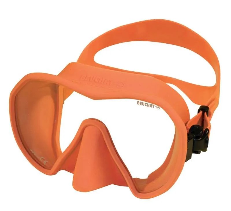 SUKELDUMISMASK- BEAUCHAT MAXLUX S, ORANŹ