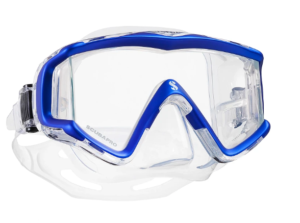 SUKELDUMISMASK- SCUBAPRO CRYSTAL VU, SININE