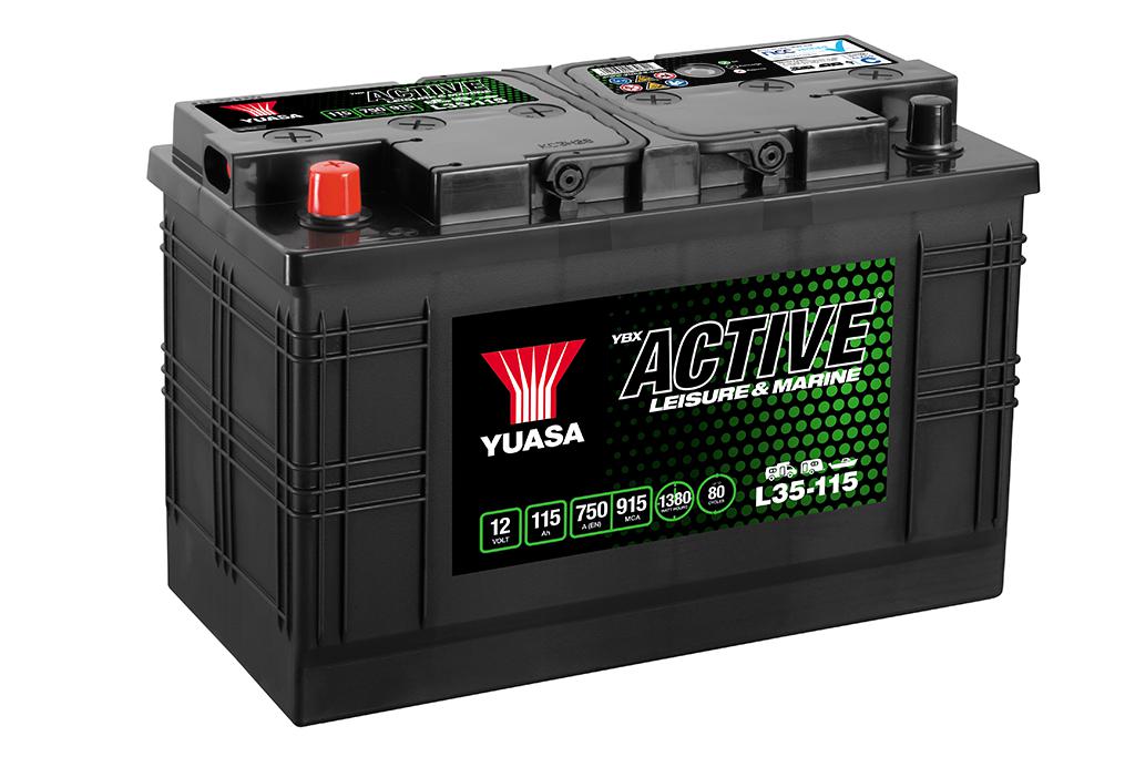 AKU- YUASA 115 AH, 12 V, 750 A