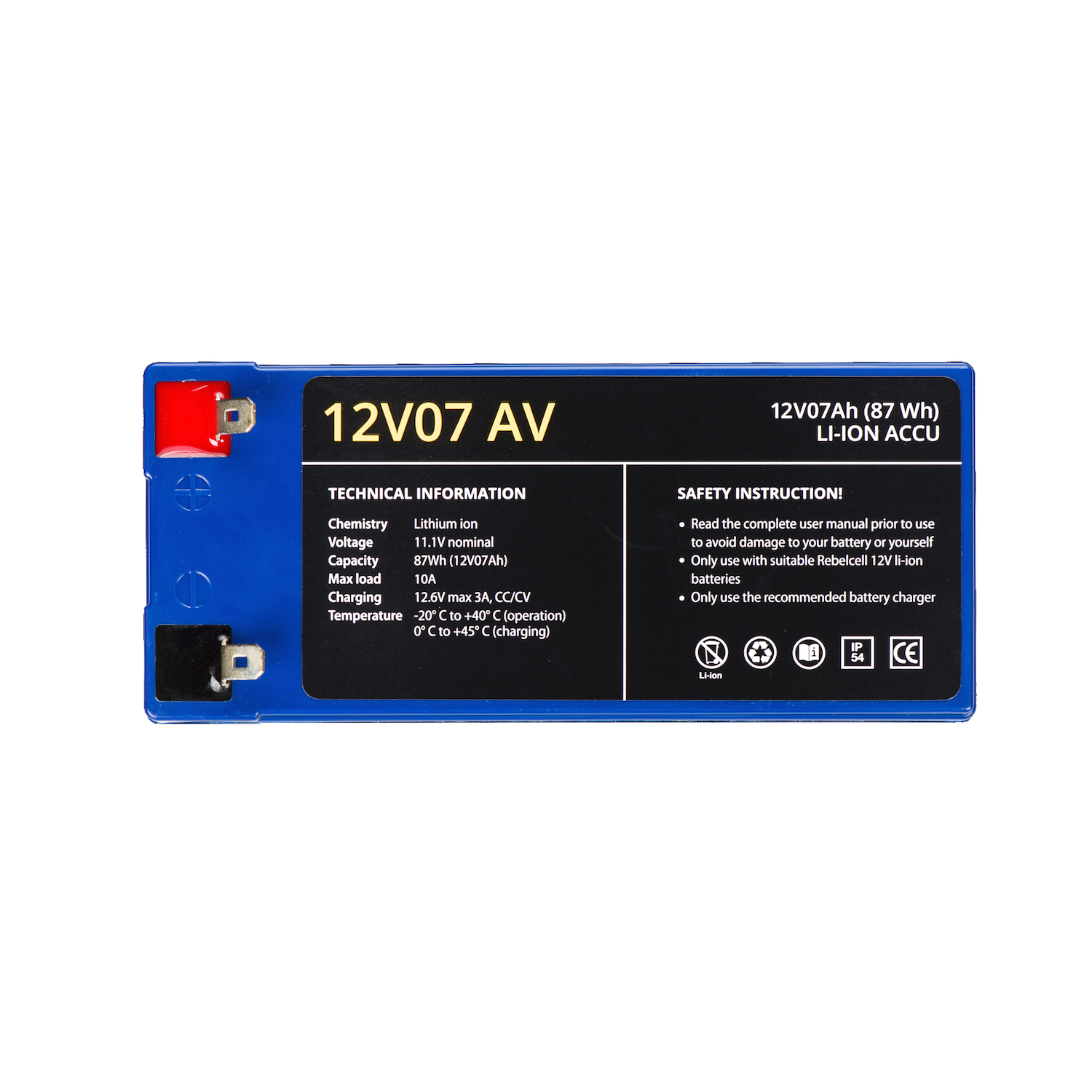 AKU-  REBELCELL, 12V07 AV – pilt 2