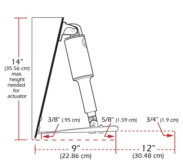 Mount Trim Tab Kit Lenco Standard 2 78 Mm 12 X 18