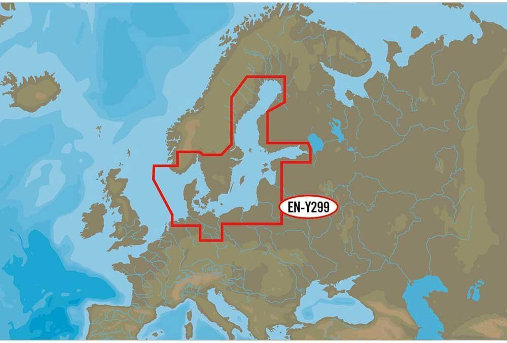 Baltic Sea Depth Chart