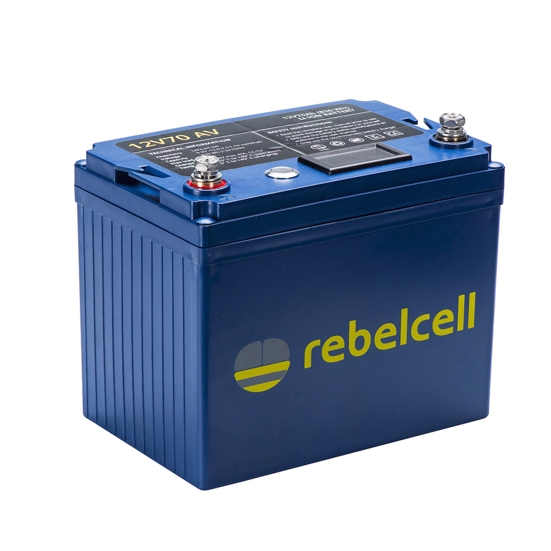 BATTERY- REBELCELL, 12V70 AV