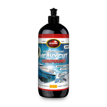 Foto - ШЛИФОВАЛЬНАЯ ПАСТА ДЛЯ ГЕЛЬКОУТА- AUTOSOL, DYNAMIC MARINE HEAVY CUT COMPOUND,  1000 мл