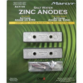 Foto - ANODE KIT, ZINC, TRIM TAB BENNET