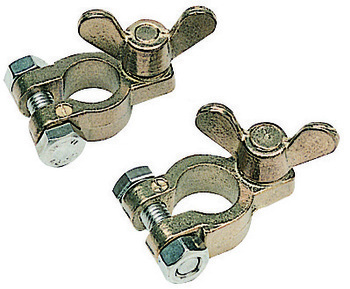 CLAMP SET FOR BATTERIES, BRONZE