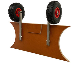 Foto - TRANSOM WHEELS FOR PVC BOATS - I