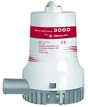 Foto - BILGE PUMP- EUROPUMP II 3000, 12 V