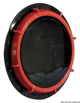 Foto - INSPECTION HATCH, WHALE, 236 mm, BLACK