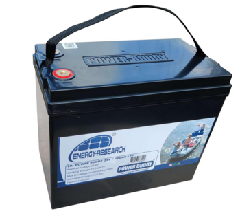 Foto - BATTERY- ENERGY RESEARCH-POWER BUDDY, 24 V, 100 AH, LITHIUM