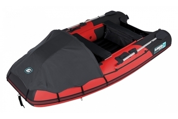 Foto - INFLATABLE BOAT- GLADIATOR E350, ORANGE-DARK GREY