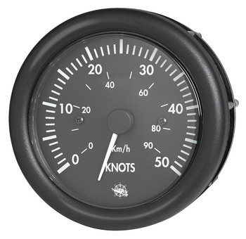 Foto - GUARDIAN SPEEDOMETER 0-50 Ω, BLACK, 12V