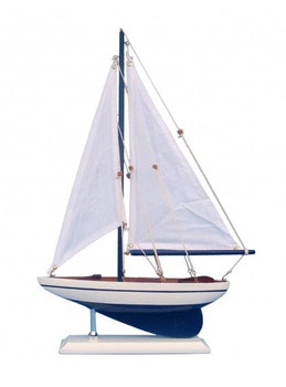 Foto - SHIP MODEL- YACHT MODEL, 44 cm