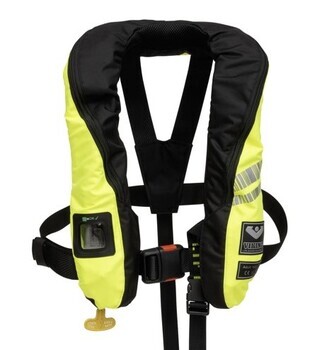 Foto - SELF-INFLATABLE LIFEJACKET- VIKING YOUSAFE EDGE 150 N, YELLOW/BLACK
