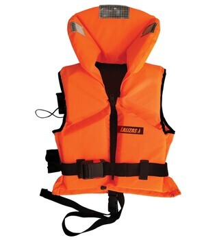 Foto - СПАСAТЕЛЬНЫЙ ЖИЛЕТ- LALIZAS, 100 Н, 90-120 кг, ФЛУО-ОРАНЖЕВЫЙ