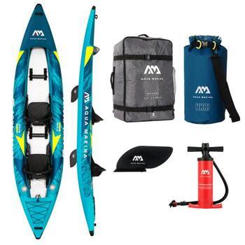 Foto - AQUA MARINA STEAM ST-412 TWO-SEAT INFLATABLE KAYAK, 412 x 80 cm