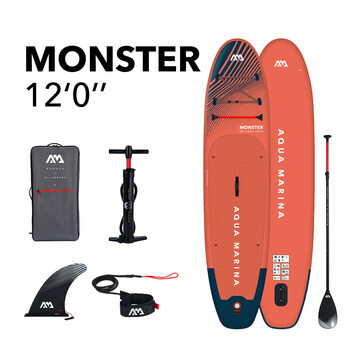 Foto - SUP KOMPLEKT - AQUA MARINA MONSTER, 366 x 84 x 15 cm