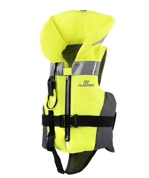 Foto - CHILDRENS LIFEJACKET- KID'O 100 N, YELLOW, 3 - 8 kg