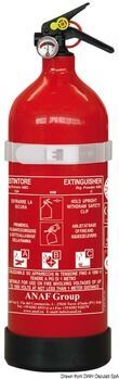Foto - FIRE EXTINGUISHER POWDER, 2 kg