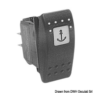 Foto - SWITCH- CARLING ON-OFF-ON, 12V