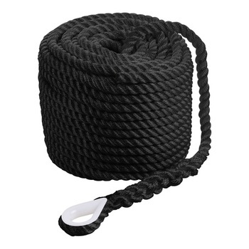 Foto - ANCHOR ROPE, QVARKEN CLASSIC, BLACK, 10 mm, 30 m