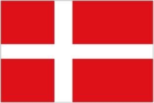 Foto - FLAG OF DENMARK, 30 x 45 cm
