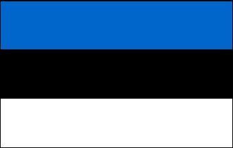FLAG OF ESTONIA, 30 x 45 cm