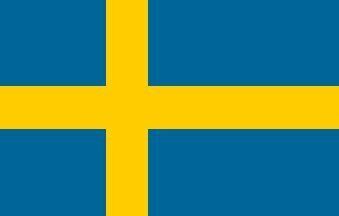 Foto - FLAG OF SWEDEN, 31 x 50 cm