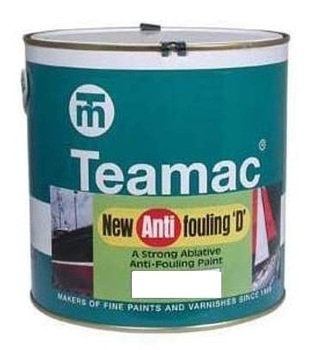 Foto - MÜRKVÄRV- TEAMAC ANTIFOULING D, PUNANE, 1 l