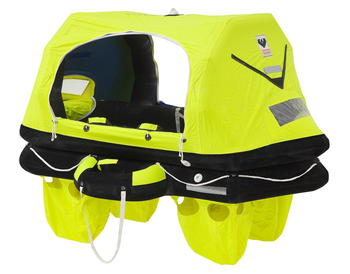 Foto - LIFERAFT FOR 4 PERSONS, RESCYOU PRO, KONTEINER