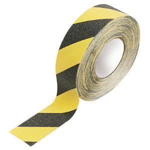 Foto - ANTI-SKID TAPE, BLACK-YELLOW, 50 mm