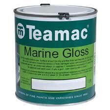 Foto - ДЕКОРАТИВНАЯ КРАСКА- TEAMAC MARINE GLOSS, СИНЯЯ, 2,5 л