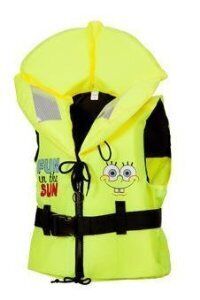 Foto - СПАСAТЕЛЬНЫЙ ЖИЛЕТ ДЛЯ ДЕТЕЙ, SPONGE BOB, 20-30 кг