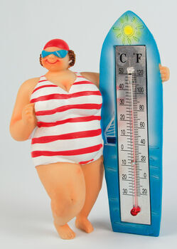 Foto - THERMOMETER - FAT LADY, 16 cm
