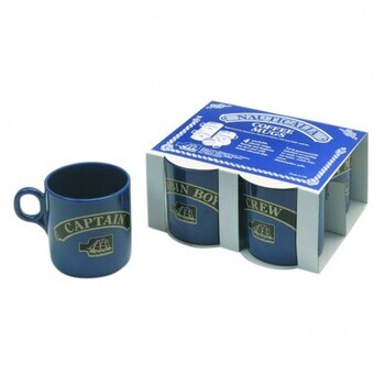 Foto - MUGS SET- STACKABLE, BLUE, 4 x 245 ml