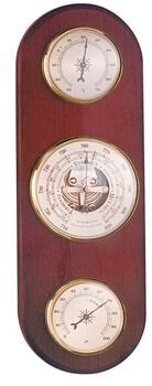 Foto - BAROMETER / THERMOMETER / HYGROMETER- ANVI