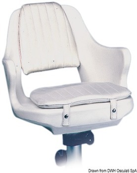 Foto - POLYETHYLENE SEAT WITH CUSHIONS