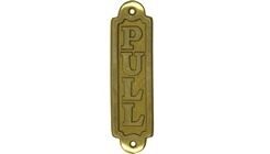 Foto - BRASS SIGN- 