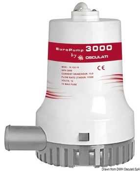 Foto - ПОГРУЖНАЯ ПОМПА- EUROPUMP II 3000, 24 V