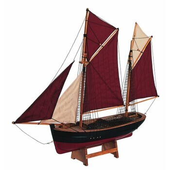 Foto - SHIP MODEL- BRIXHAM TRAWLER, 52 cm