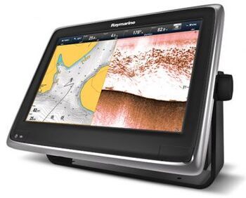 Foto - RAYMARINE a128 CHARTPLOTTER / FISFHINDER, WIFI