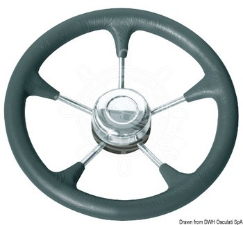 Foto - STEERING WHEEL, 350 mm, S/S, BLACK