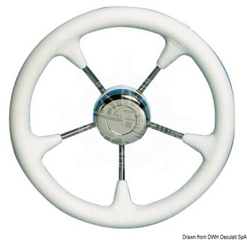 Foto - STEERING WHEEL, 350 mm, S/S, WHITE