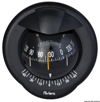 Foto - COMPASS - RIVIERA, POLARE 3`, BLACK/BLACK