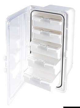 Foto - STORAGE BOX with DRAWERS,  364 x 183 x 150 mm, WHITE