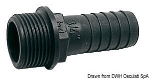 Foto - HOSE ADAPTER, 1/2