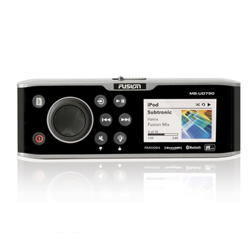 Foto - MARINE ENTERTAINMENT SYSTEM, FUSION MS-UD750