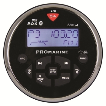 Foto - MARINE STEREO, LTC-PROMARINE 1111BT, BLACK