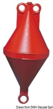 Foto - POLYETHYLENE BUOY, 320 x 800 mm, ORANGE