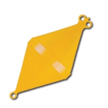 Foto - POLYETHYLENE BUOY, 270 x 600 mm, YELLOW